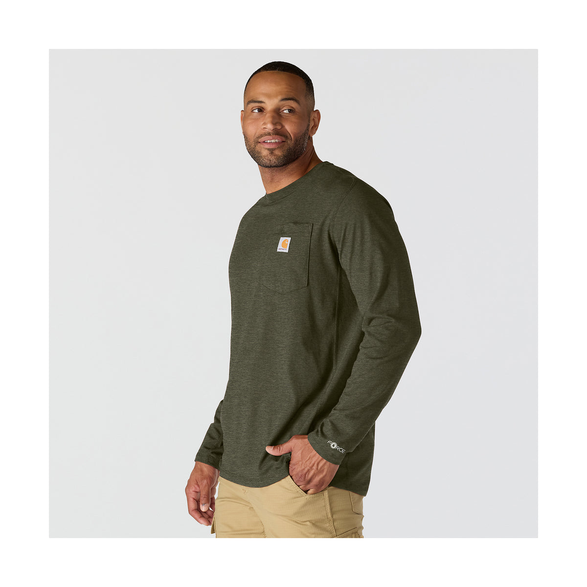 Carhartt Force miesten pitkähihainen t-paita