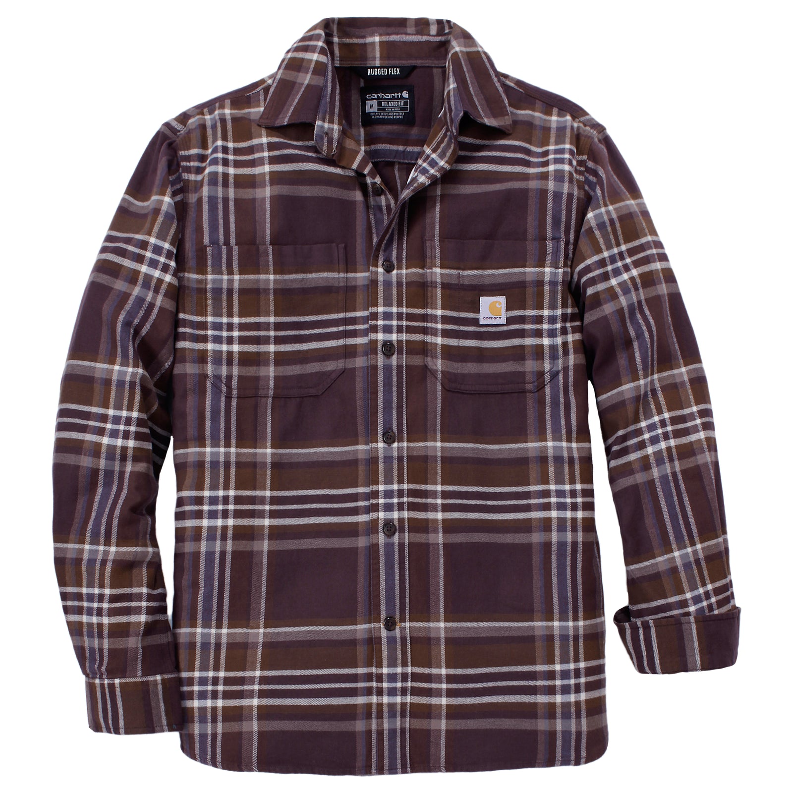 Carhartt miesten flanellipaita, seepia