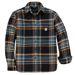 Carhartt miesten flanellipaita, musta/vihreä/ruskea