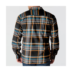 Carhartt miesten flanellipaita, musta/vihreä/ruskea