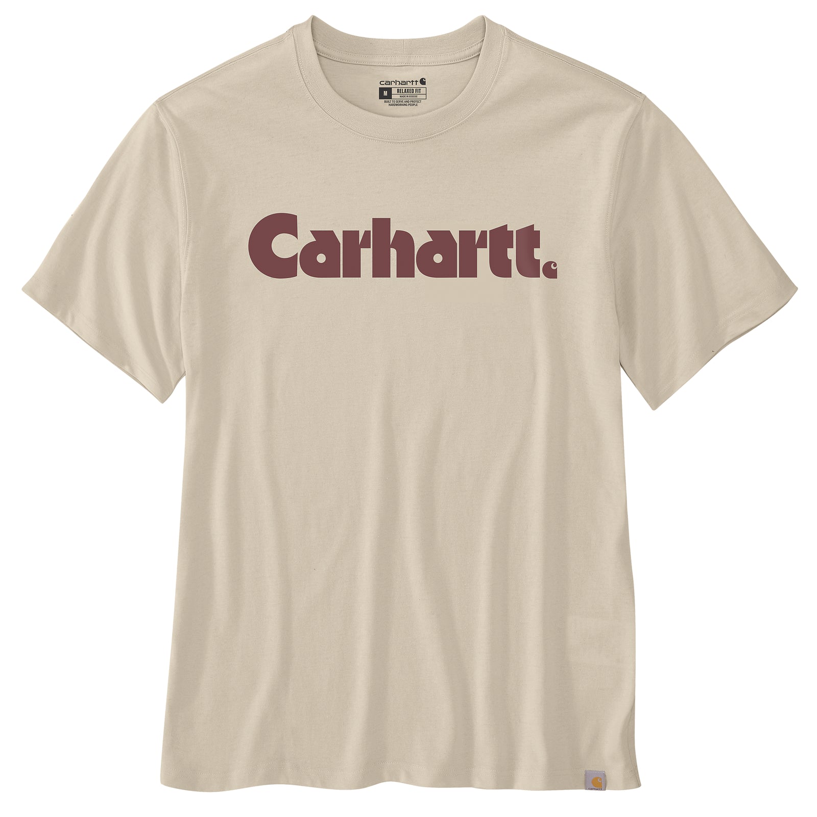 Carhartt Logo Graphic T-paita, vaalea beige