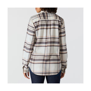 Carhartt Tencel Fiber Series Relaxed Fit naisten flanellipaita, vaalea