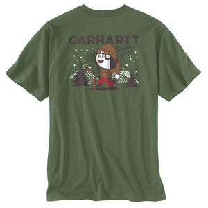 Carhartt Pocket Outdoor Graphic t-paita, vihreä
