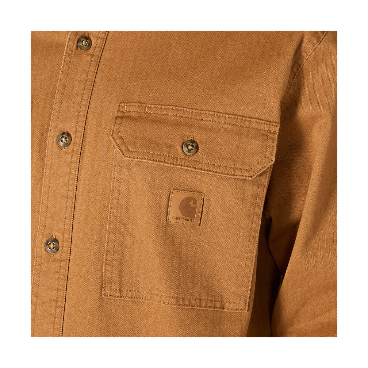 Carhartt Newcastle Shirt Jacket paitatakki, ruskea