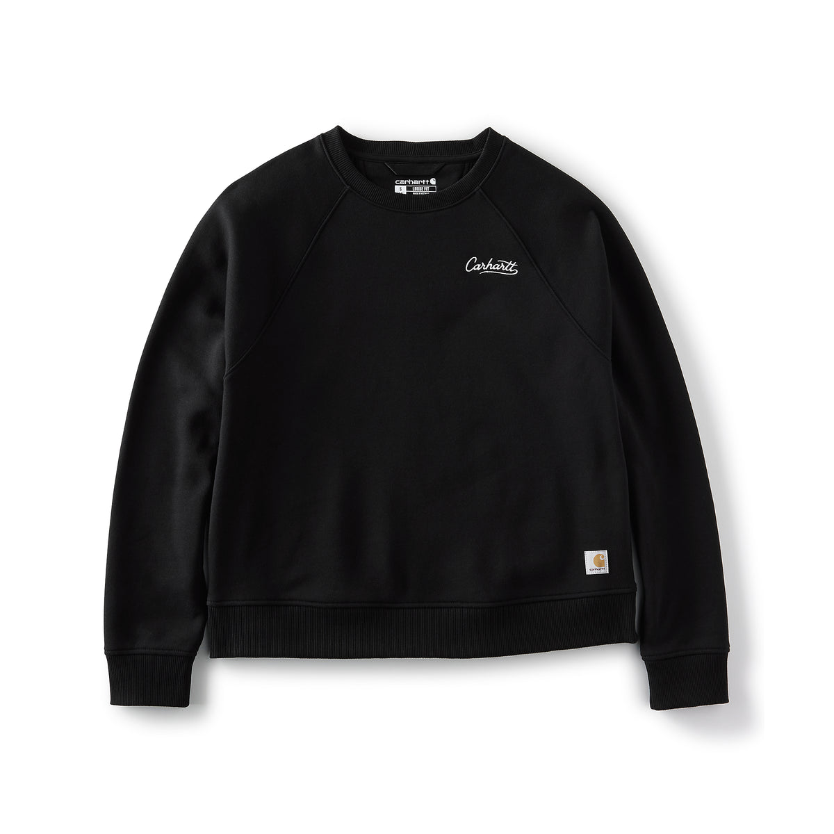 Carhartt Naisten Sawyer collegepaita, musta