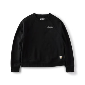 Carhartt Naisten Sawyer collegepaita, musta