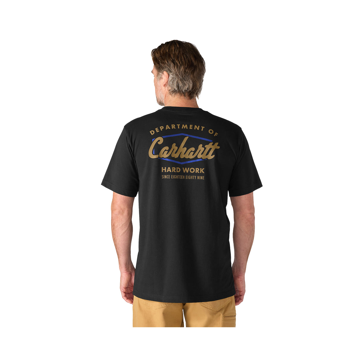 Carhartt Irvine Relaxed Hard Work miesten t-paita, musta