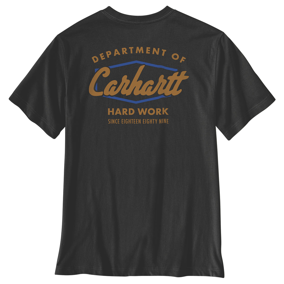 Carhartt Irvine Relaxed Hard Work miesten t-paita, musta