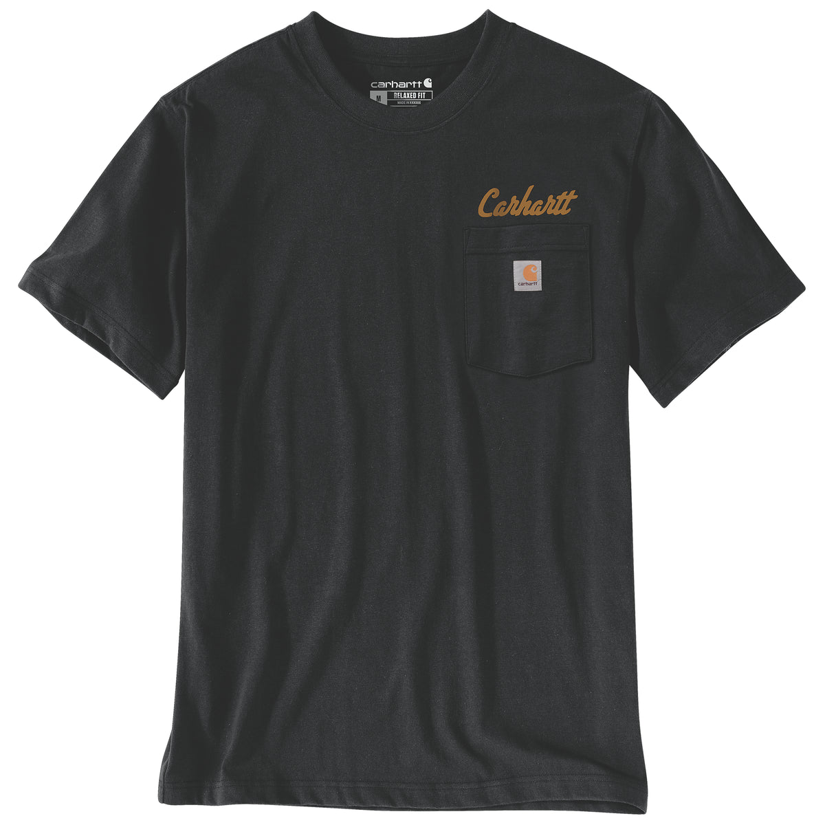 Carhartt Irvine Relaxed Hard Work miesten t-paita, musta