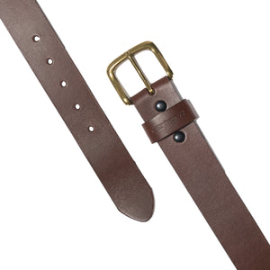 Carhartt Journeyman Belt nahkavyö, ruskea
