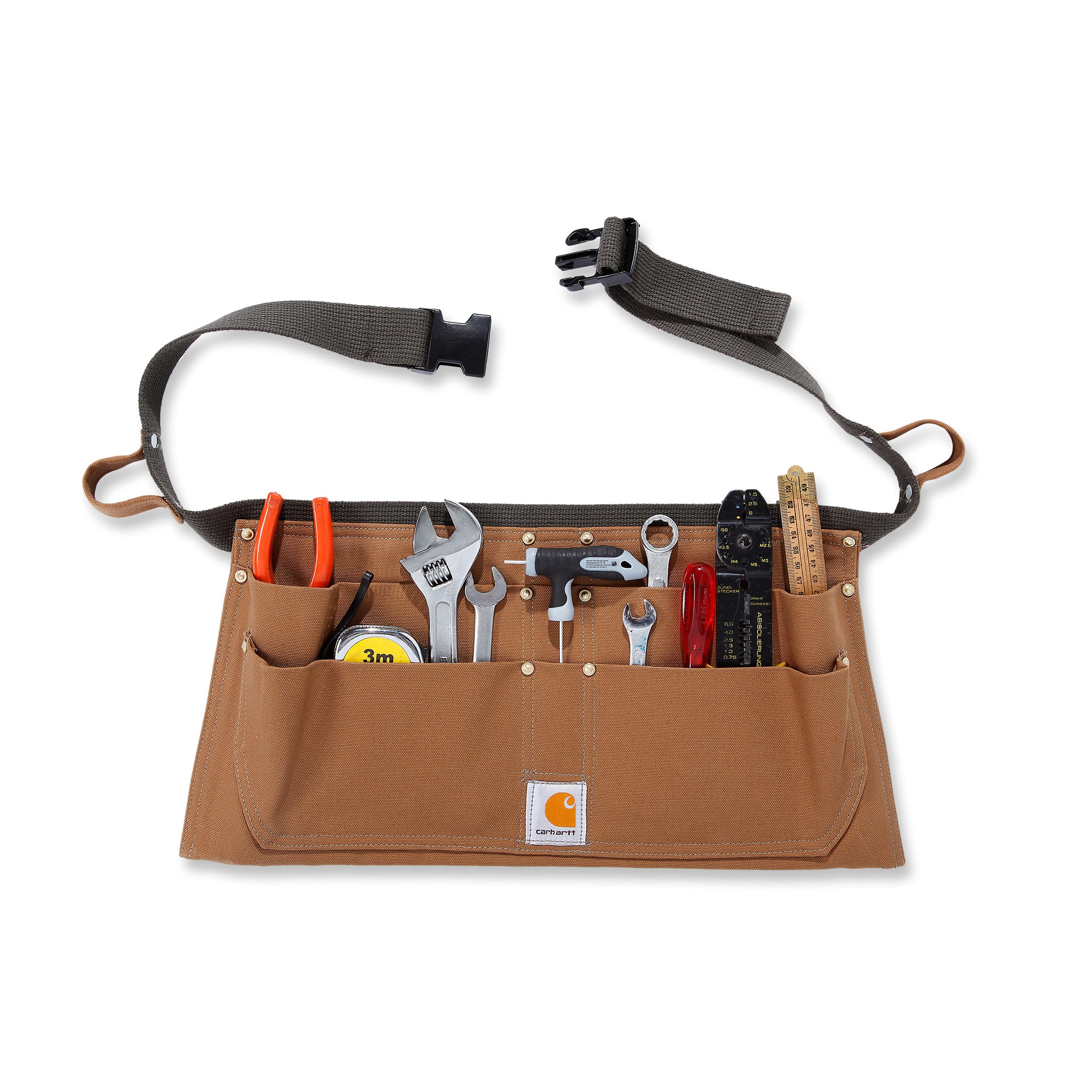 Carhartt Duck Tool Pocket Belt työkaluvyö, ruskea