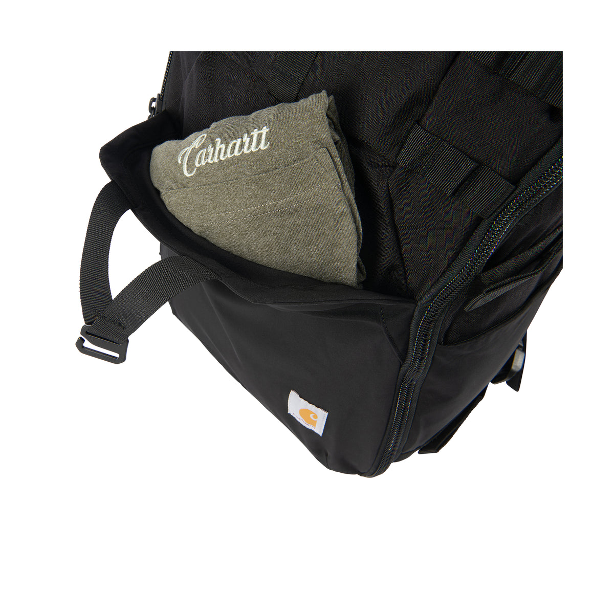 Repun ulkopuolisiin taskuihin mahtuu myös paljon tavaraa.