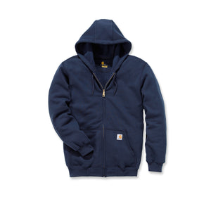 Carhartt K122 vetoketjullinen huppari, tummansininen