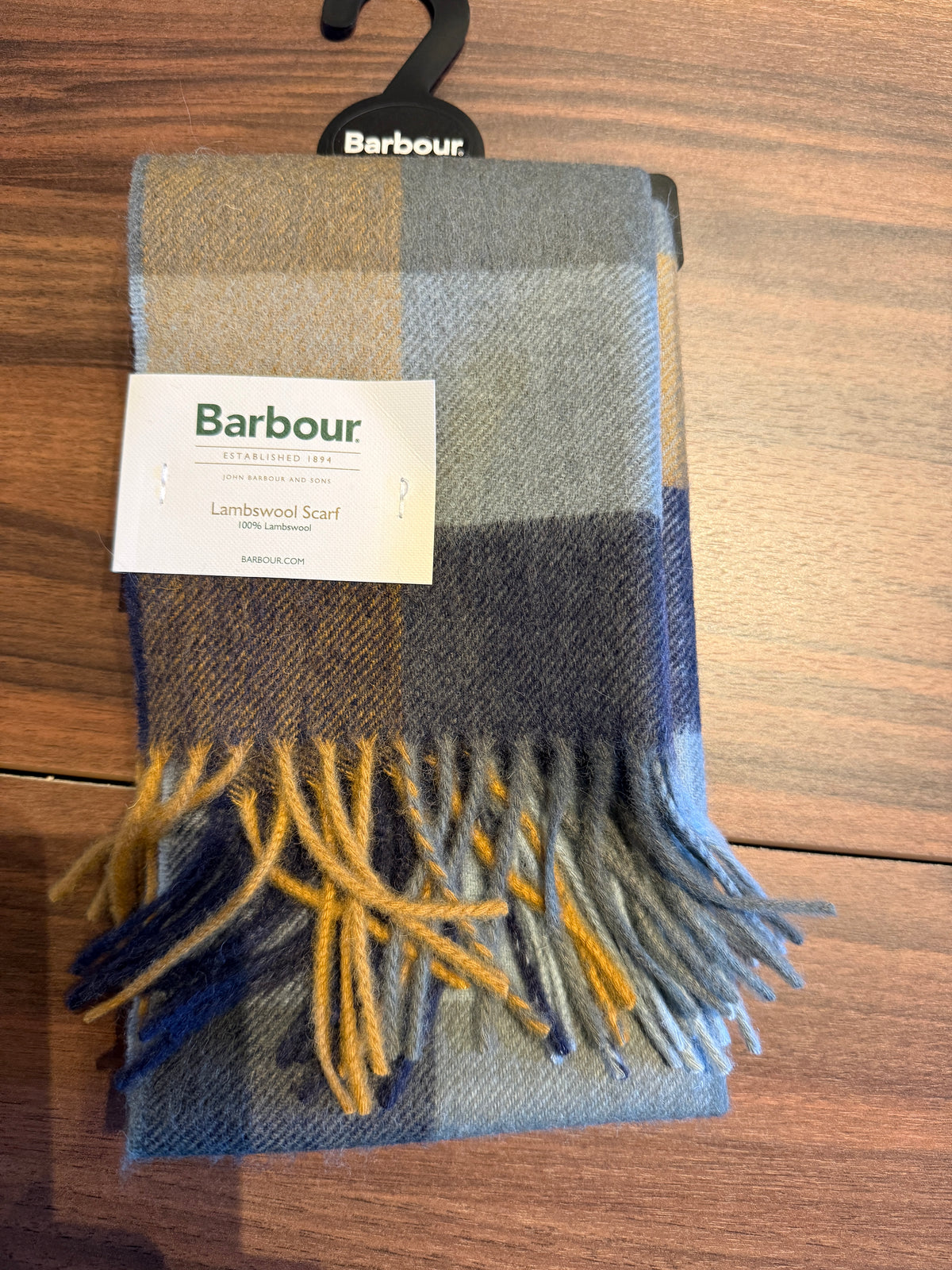 Barbour Lambswool Tattersall Scarf kaulahuivi, eri värejä