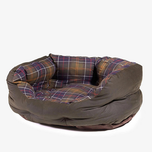 Barbour Wax Cotton Dog Bed koiran peti, pienempi