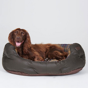 Barbour Wax Cotton Dog Bed koiran peti, iso