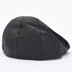 Barbour Wax Flat Cap öljykangaslätsä, vihreä