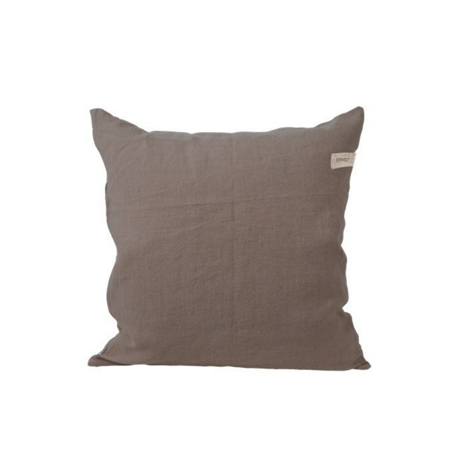 Ernst tyynynpäällinen, ruskeanharmaa pellava