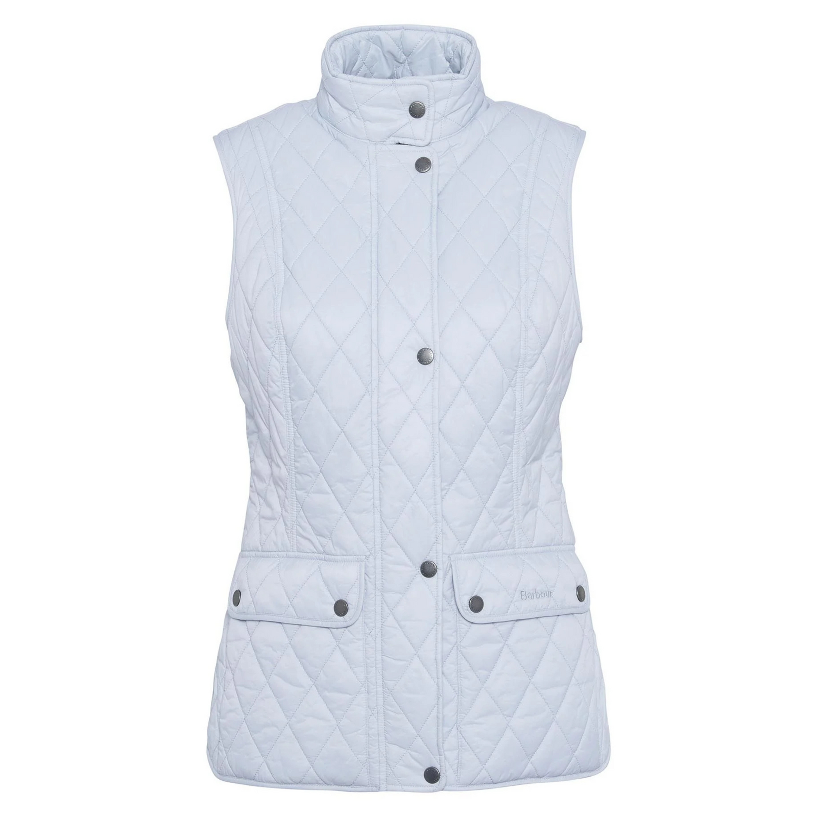 Kuvassa näkyvä vaaleansininen Barbourin Otterburn liivi on klassisen tyylikäs tikkiliivi.