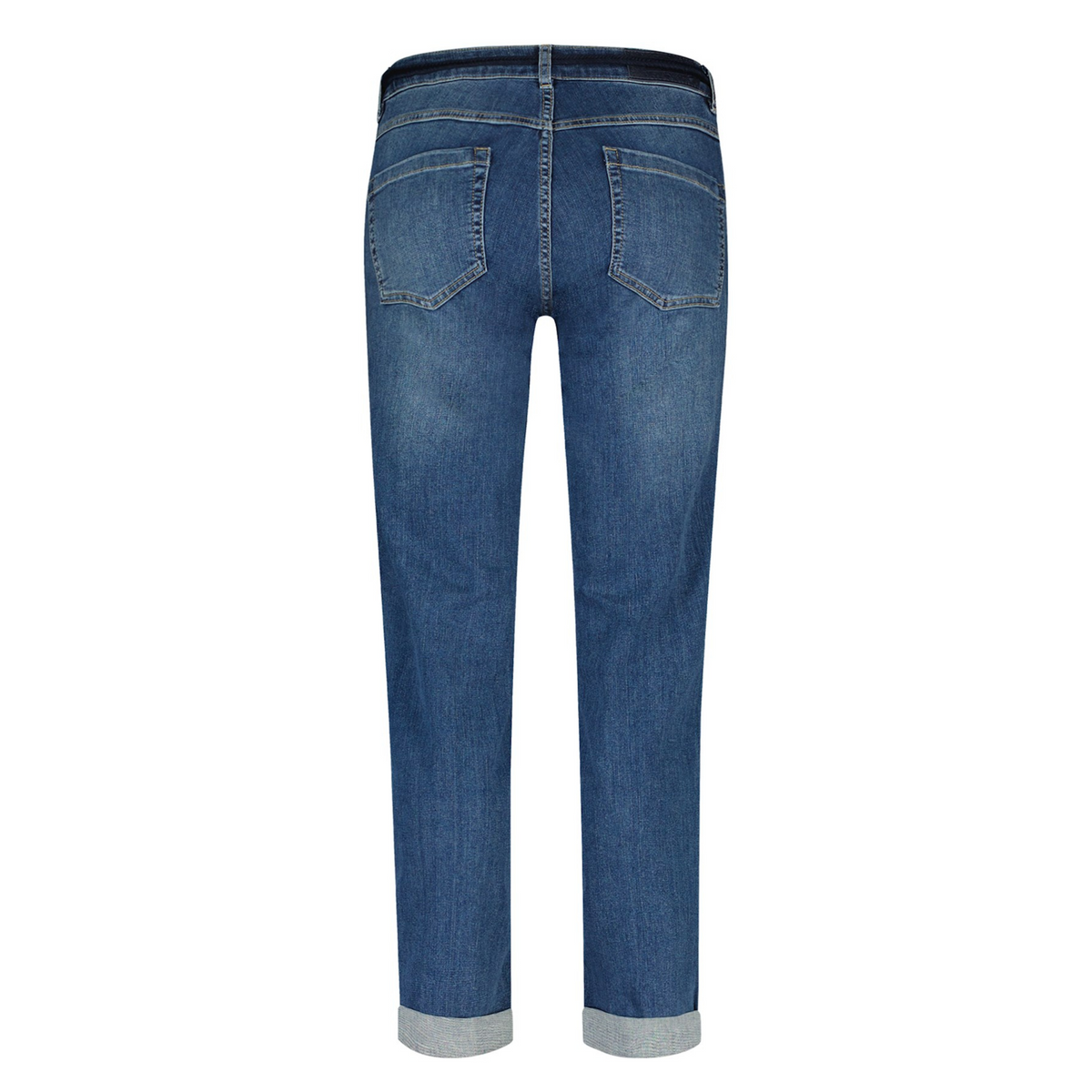 Näissä farkuissa on mukana myös punosvyö jonka voi halutessaan irrottaa.