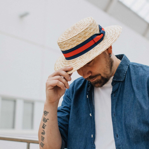 Salon Lakkitehdas Boater Hat