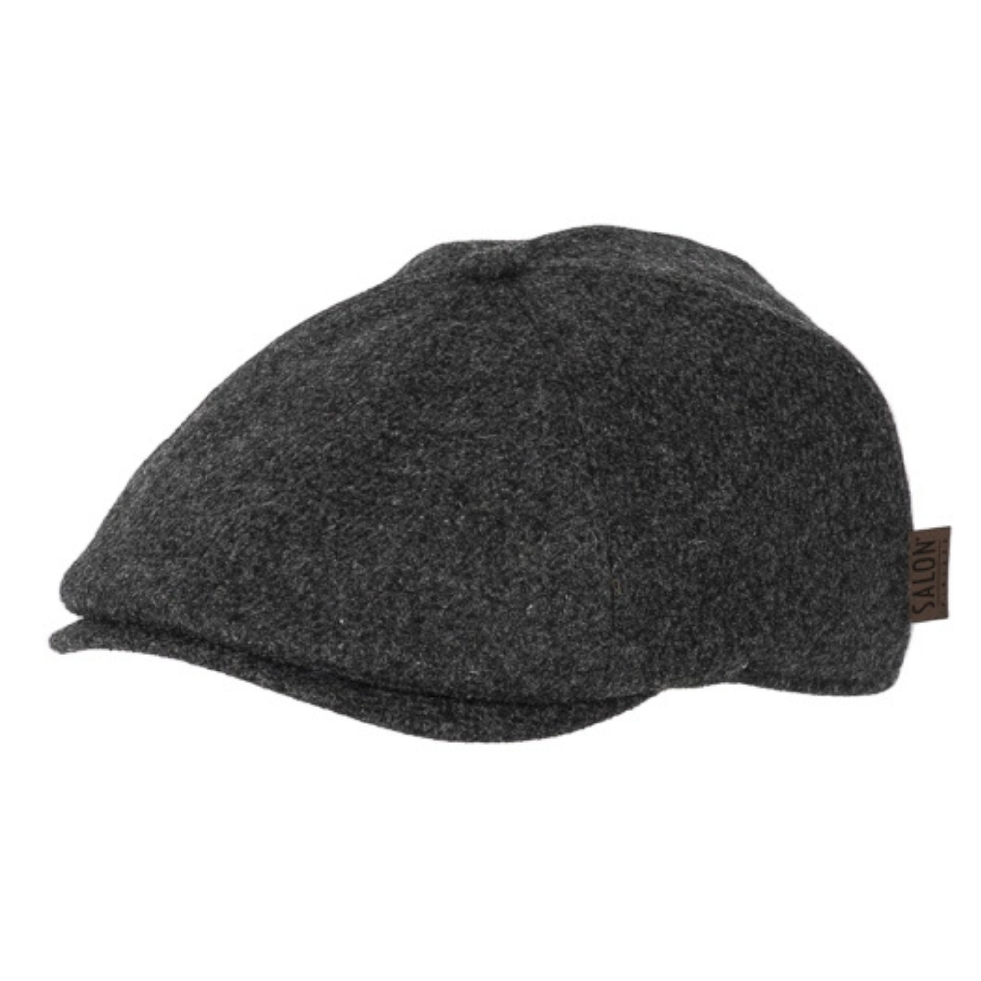 Salon Lakkitehdas Flat Cap Rocky Gen Merino, tummanharmaa