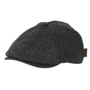 Salon Lakkitehdas Flat Cap Rocky Gen Merino, tummanharmaa