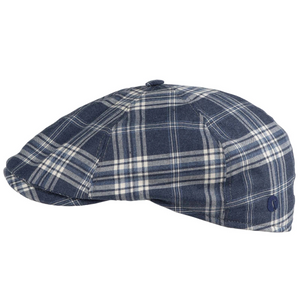 Salon Lakkitehdas Rocky Gen Organic Cotton Check, sininen
