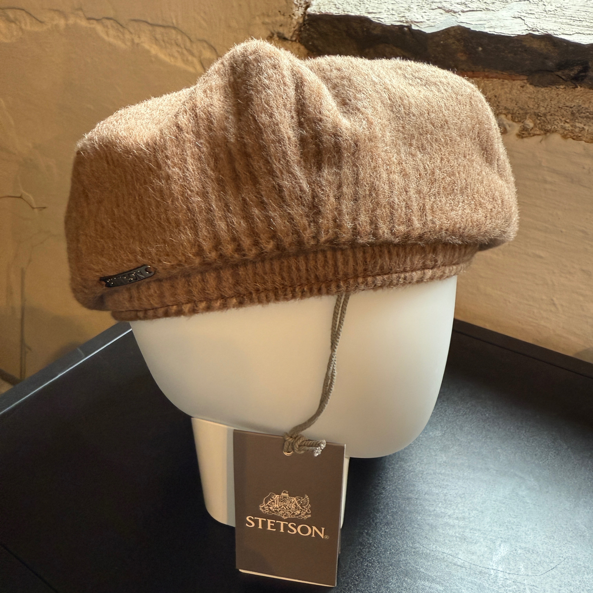 Stetson Hatteras Wool Mix, konjakki