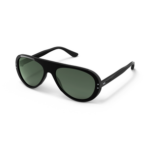 Vallon Moto Aviators Black Green aurinkolasit