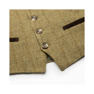 Walker Hawkes Derby Tweed Alcott liivi, Light Sage