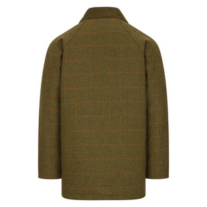Walker Hawkes Derby Tweed Barlaston Shooting Jacket, Dark Sage