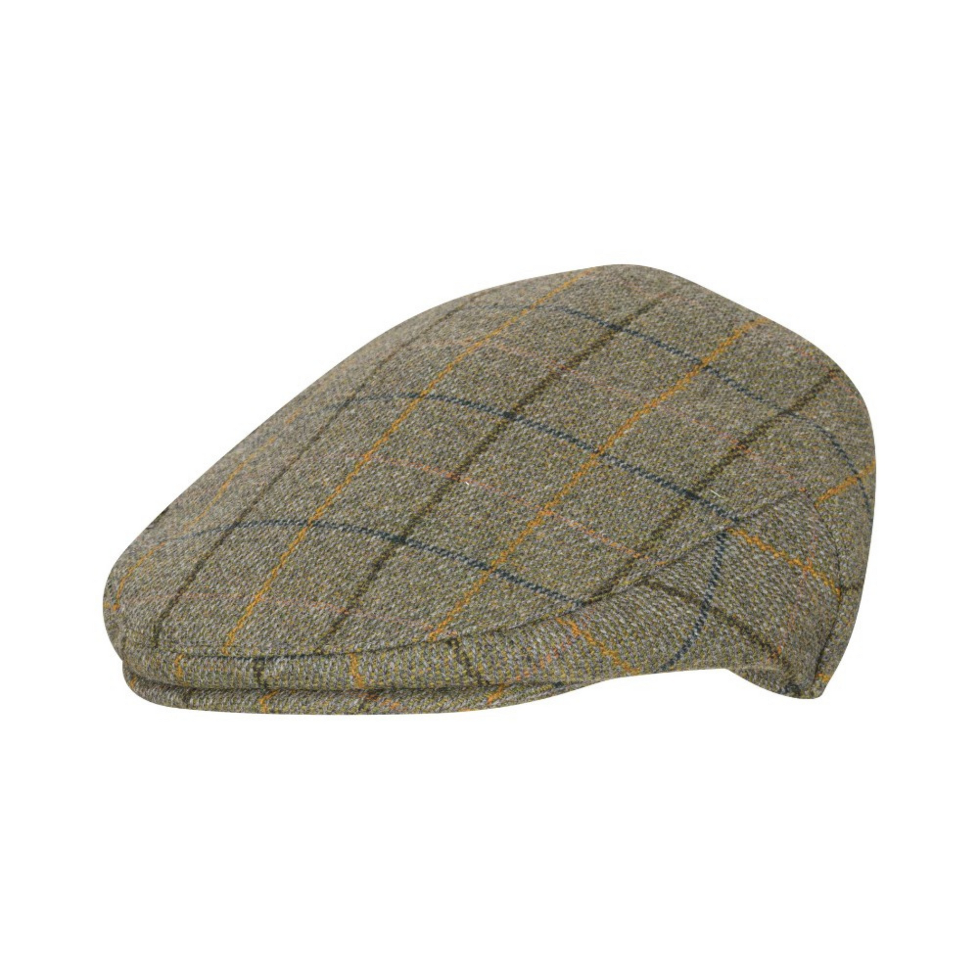 Walker Hawkes Derby Tweed Cambridge Flat Cap, Navy Stripe