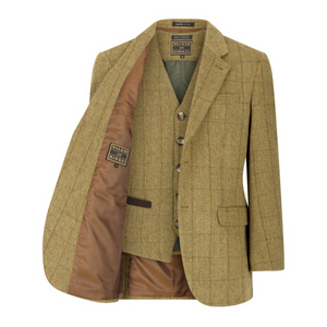 Walker Hawkes Derby Tweed Windsor Blazer miesten tweedbleiseri, Light Sage