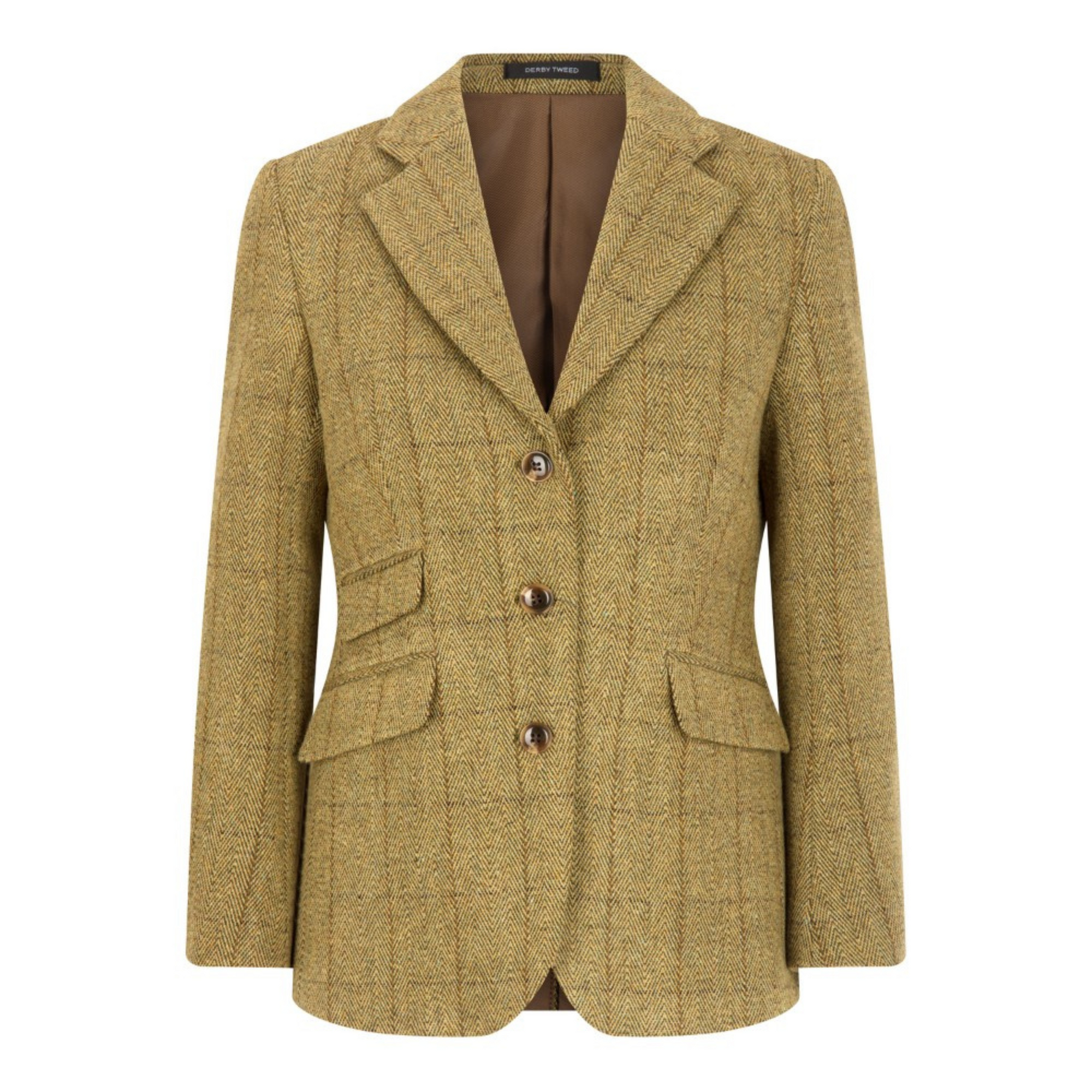 Walker Hawkes Ladies Derby Tweed Mayland Blazer Light Sage