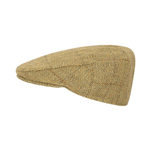 Walker Hawkes Derby Tweed Cambridge Flat Cap, Light Sage