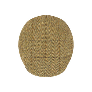 Walker Hawkes Derby Tweed Cambridge Flat Cap, Light Sage