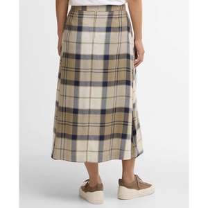 Barbour Ballina midihame kuvattuna takaa päin.