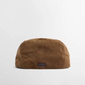 Barbour Bayfield Flat Cap takaa kuvattuna.
