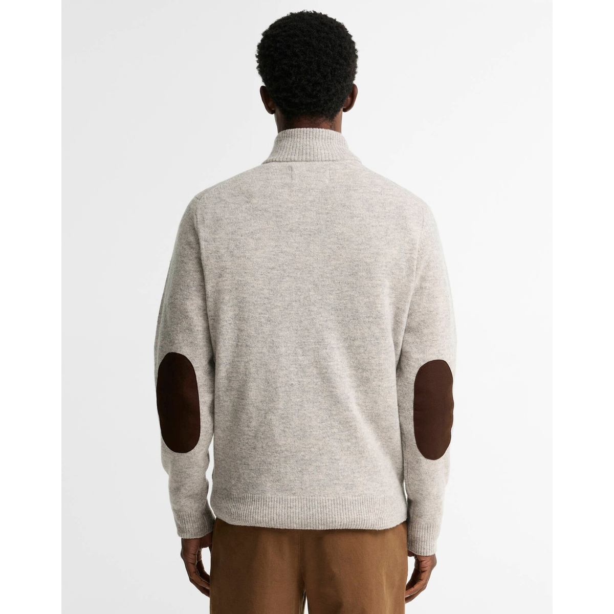 Barbour Essential Patch Half Zip neulepaita, beige