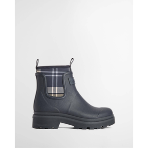 Barbour Cynthia Welly naisten lyhytvartinen saapas, tummansininen
