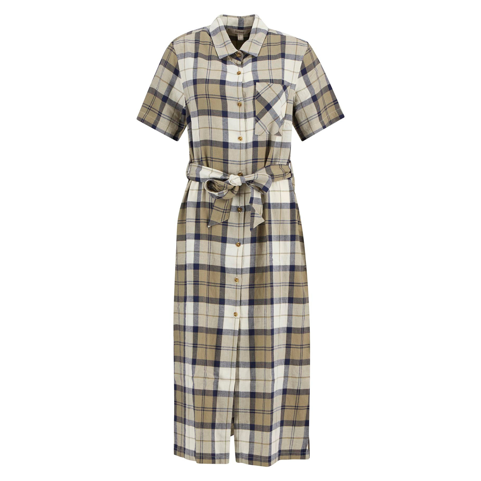 Barbour Fern Dress naisten paitamekko, siniruudullinen