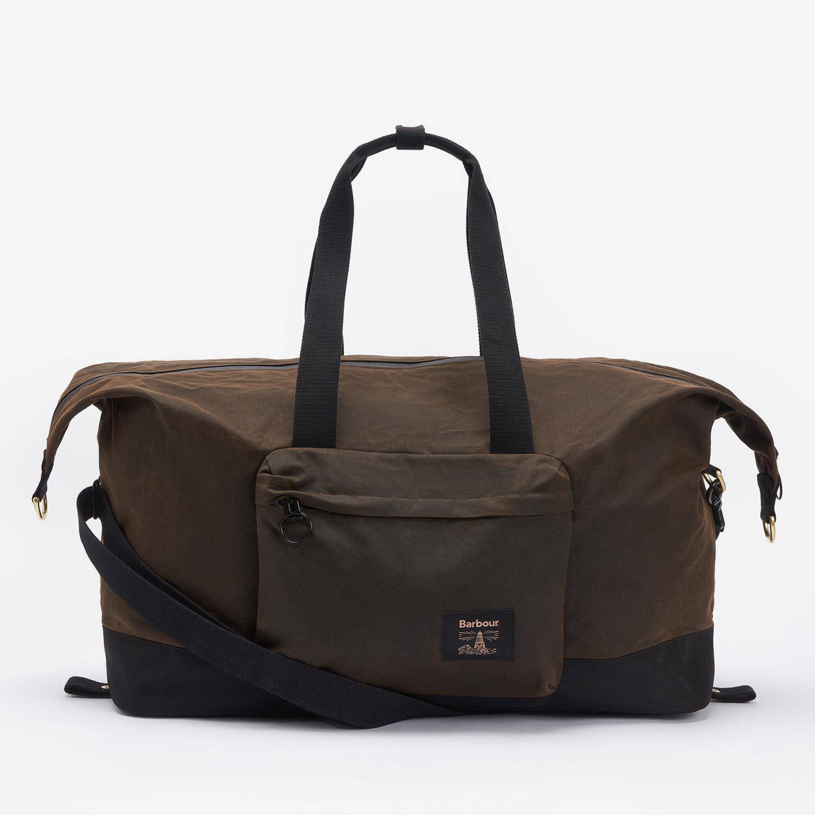 Barbour Field Waxed Holdall viikonloppukassi tuotekuvassa.