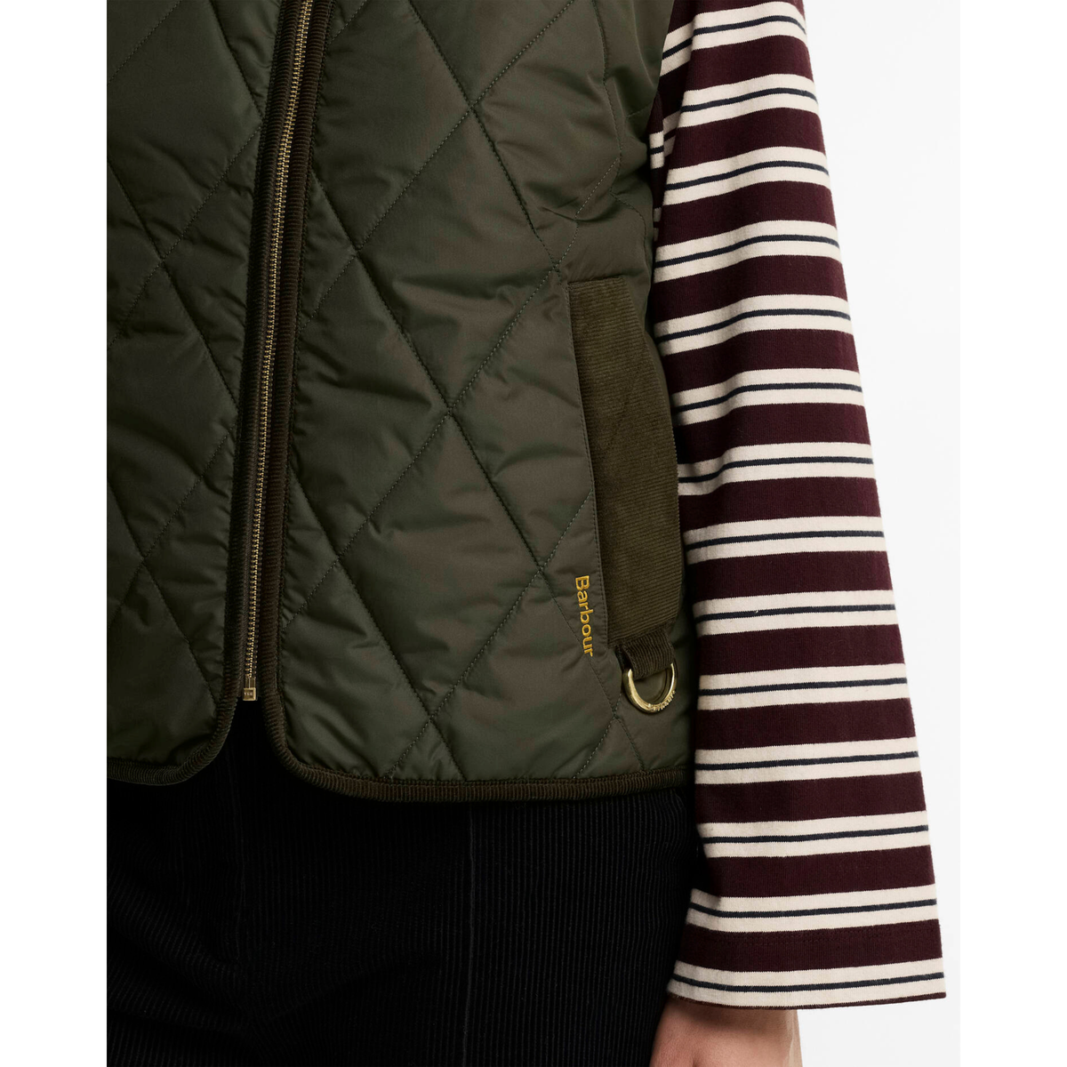 Barbour Glendyn Gilet naisten liivi, oliivi