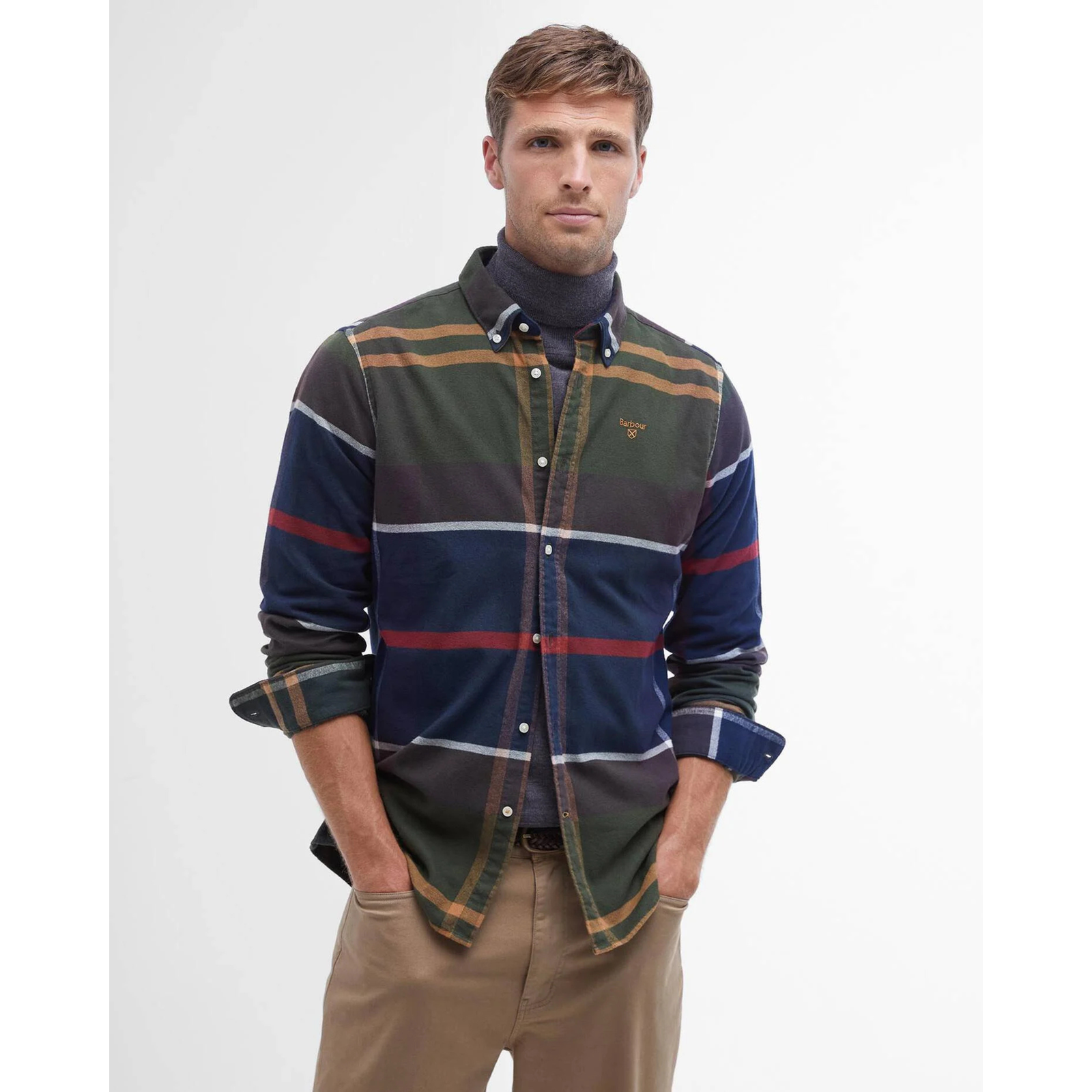 Barbour Iceloch miesten tartan-ruudullinen kauluspaita
