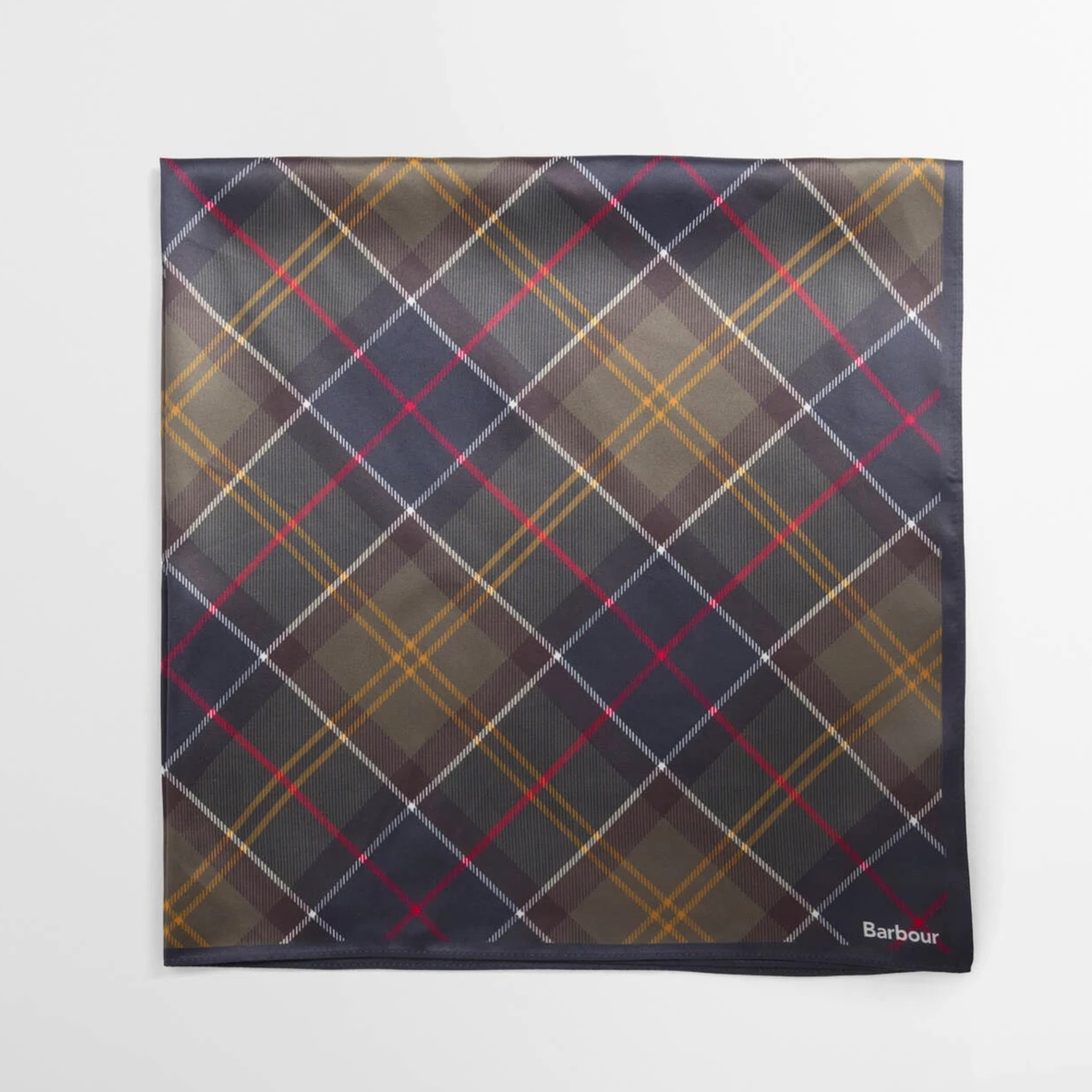 Barbour Kinsale huivi, sinivihreä