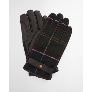 Barbour Newbrough Tartan Gloves miesten hanskat