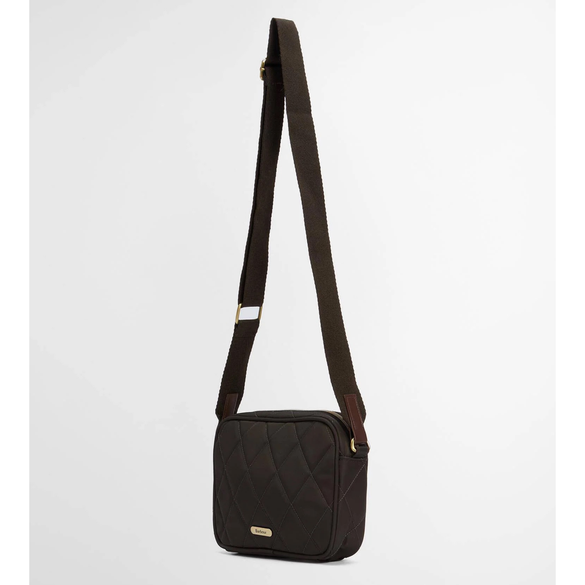 Barbour Quilted Crossbody Bag, oliivi