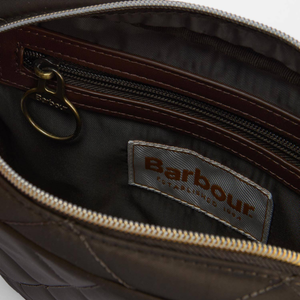 Barbour Quilted Crossbody Bag, oliivi