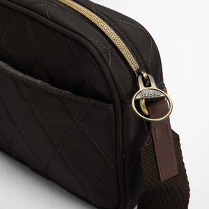 Barbour Quilted Crossbody Bag, oliivi